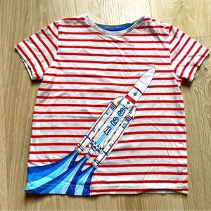 Mini Boden 5-6 rocket tee